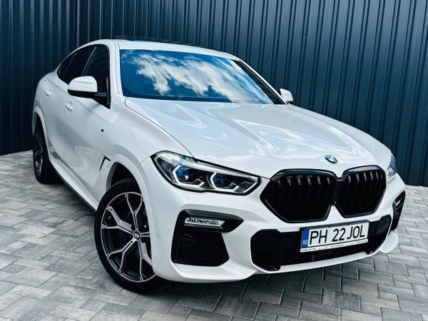 BMW X6 40D M-PACHET / 3.0 HYBRID 340CP / FAB 01.2021 / EURO 6 / INMATRICUALTA / 4X4 / Posibilitate Rate / BuyBack / GARANTIE 1 AN